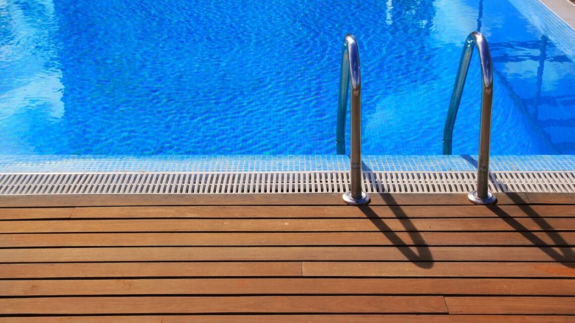 Custom Pool Decking Near Me stone pool deck project repairs your pool