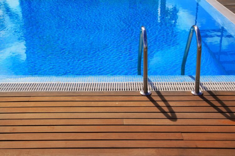 Custom Pool Decking Near Me stone pool deck project repairs your pool